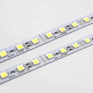经济型SMD5050高品质dc12v 24v 5050smd发光二极管计数器灯条下