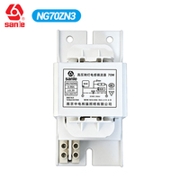 Ballast magnétique Sanle 70W pour lampe au sodium haute pression, fil de cuivre 220-240V 50Hz 0.98A, éclairage public HPS, garantie 1 an