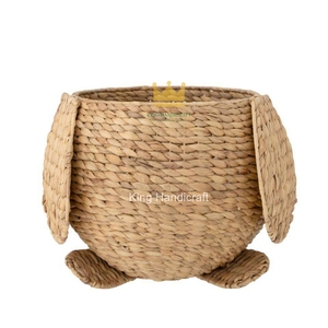 Panier de rangement en forme de pingouin, tissé à la main, durable, style animalier, mignon, en forme d'oiseau, pour enfants, du Vietnam, à prix abordable - Product Image 4