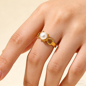 แฟชั่นเครื่องประดับแหวนสำหรับผู้หญิงเครื่องประดับแหวนสแตนเลสเครื่องประดับแหวนเครื่องประดับชุบทองแหวนหมั้นบาเกอันิลโล - Product Image 2