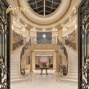 <span class=keywords><strong>Balustrade</strong></span> de conception de <span class=keywords><strong>terrasse</strong></span> de balustre en matériau décoratif en métal intérieur personnalisé <span class=keywords><strong>pour</strong></span> escaliers intérieurs et balustres balcon - Product Image 3