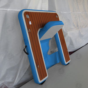 Chaise gonflable flottante portable pour la détente et les loisirs aquatiques, pour piscine, plage, lac, rivière - Product Image 5