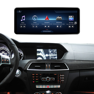 Écran de voiture Android 12,3'' pour <span class=keywords><strong>Mercedes</strong></span>-Benz Classe C 4.5 W204, 2400x900+2K, <span class=keywords><strong>GPS</strong></span>, 8 Go de stockage, Android Auto, CarPlay, 4G WIFI - Product Image 1