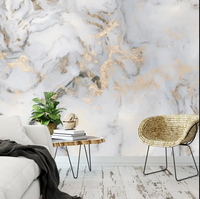 Panneau mural décoratif moderne en PVC imperméable, motif géométrique, insonorisant, pour usage divertissement, avec revêtement UV
