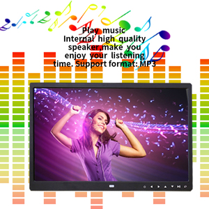 إطار صور رقمي فاخر مزود بمستشعر حركة، يدعم تشغيل الفيديو عبر USB وبطاقة SD، مناسب للعرض في المنزل أو المكتب أو المعارض. - Product Image 4