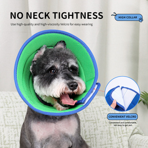 Einstellbare Fabrik Hund Wiederherstellung halsband Kleine Haustiere Atmungsaktiver Weich kegel Personal isierte Tier Solid <span class=keywords><strong>Post</strong></span> <span class=keywords><strong>Surgery</strong></span> Care Katzen Hunde - Product Image 2