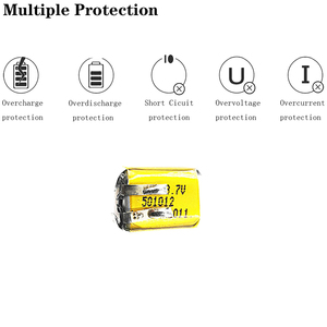 Batterie Lithium polymère 3.7v 50mah 501012, adapté aux I7 i8 i9 i10, casque d'écouteurs, MP3 MP4, jouet, <span class=keywords><strong>GPS</strong></span> - Product Image 3
