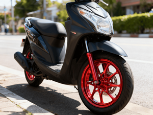 Jantes CNC en aluminium de 12 pouces à montage direct pour Honda Giorno - Jantes en alliage à motif personnalisé pour l'Asie du Sud-Est - Product Image 6