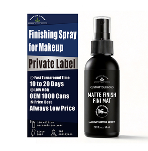 Spray <span class=keywords><strong>Fijador</strong></span> de Maquillaje Mate de 16 Horas de Larga Duración, Fórmula Vegana, Control de Grasa, Bruma Facial de Acabado Duradero - Product Image 1