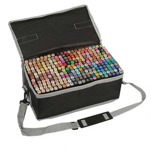 Lot de Marqueurs d'Art à Double Pointe 24/36/60/80/168/120 Couleurs pour Dessin, Manga et Design – Vente en Gros Usine - Product Image 1
