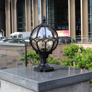 Waterproof <strong>Vintage</strong> Post Main Gate Lamp Modern Outdoor Garden Pillar <strong>Light</strong> Garden <strong>Light</strong> for Park Courtyard - Product Image 4