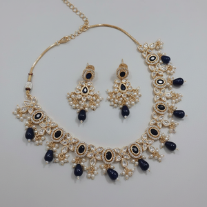 Gold Plated Pearl Necklace Set 10574061 Fine Jewelry Collection - Product Image 2