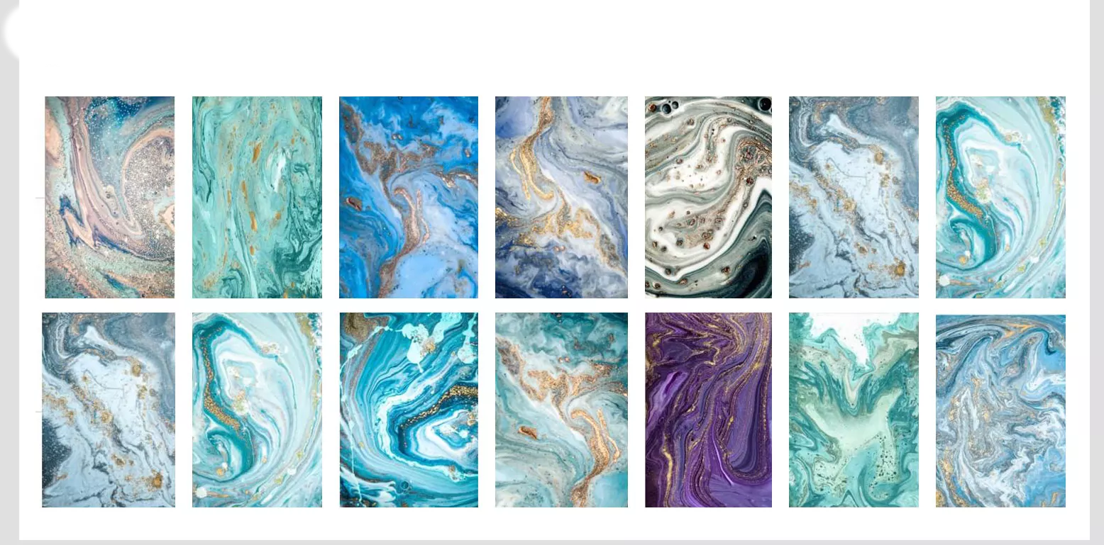 1220x2800mm PVC Marble Sheet Interior Decorative High Glossy For Bathroom