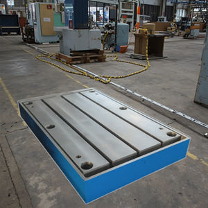 सतह मशीनिंग भाग <span class=keywords><strong>t</strong></span> स्लॉट डाली लोहे की लैपिंग प्लेटों को लोहे के <span class=keywords><strong>t</strong></span>-स्लॉट सतह वेल्डिंग प्लेटें - Product Image 5