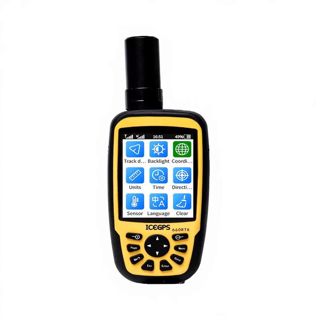 RTK660 Full Frequency Handheld GNSS Unit IP65 4G/Bluetooth/WiFi Pocket-Sized Lightweight High Precision GPS Survey Tool for