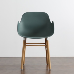 Commercio all'ingrosso mobili di alta qualità a buon mercato comodo ristorante moderno bracciolo trasferimento di calore in metallo gambe sedia da pranzo - Product Image 3