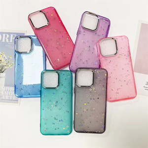 Tốt nhất bán 3 trong 1 TPU PC Combo điện thoại long lanh trường hợp đối với <span class=keywords><strong>iPhone</strong></span> 16 Pro Max trường hợp điện thoại Bìa - Product Image 1