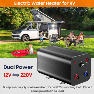 Chauffe-eau électrique pour bateau marin double tension OEM DC 12V/AC 240V 1600W avec réservoir intérieur émaillé 10L-30L, IPX4 CE, pour camping-car - Product Image 3