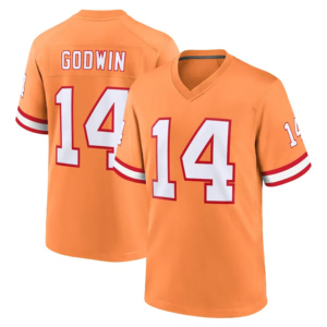 Maillot personnalisé orange Tampa Bay Limited pour hommes # 13 Mike <span class=keywords><strong>Evans</strong></span> # 12 Tom Brady # 14 <span class=keywords><strong>Chris</strong></span> Godwin # Maillot de football américain 54 David - Product Image 3