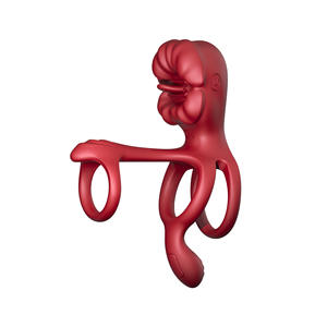 Drop Shipping Silicone <span class=keywords><strong>M</strong></span> vibrazione asta bocca cazzi Ring Sex Toys - Product Image 3