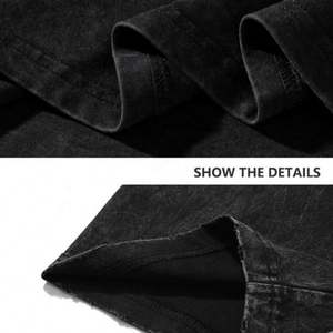 T-shirt graphique personnalisé pour homme, vintage, hip-hop, coton, streetwear, tee-shirt surdimensionné, Cactus Jack Lightning Brown - Product Image 3