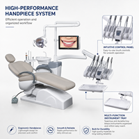 Unidad Dental con Monitor HD, Equipo de Odontología a Bajo Precio en China, Silla Dental Eléctrica para Tratamiento Médico en Venta