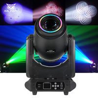 Lumière de scène LED RGBW super brillante 200W, faisceau de lumière LED, tête mobile à faisceau LED avec halo pour DJ, discothèque, éclairage de bar