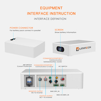 Stockage d'énergie empilable 48v 200ah 10kw 20kw 30kw 40kw 96V 192V Onduleur Batterie éolienne Système d'alimentation solaire Batterie Lifepo4