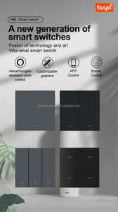 3 gang tuya chuyển đổi thông minh 10A ZigBee điều khiển từ xa tường chuyển đổi Anh thiết bị chuyển mạch thông minh - Product Image 3