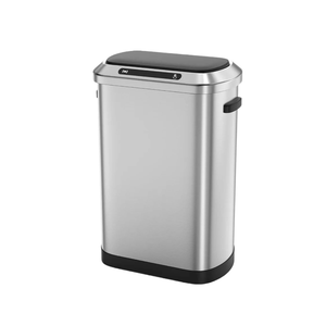 50L 13 Gallon Stainless Steel Automatic <b>Sensor</b> Trash Can Factory Direct Sell Smart Dustbin Trash Can Garbage Rubbish Waste <b>Bin</b> - Product Image 4