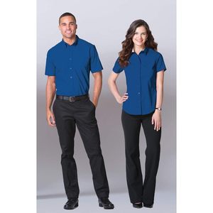 Camisa de Manga Corta para Hombre, Bordada Personalizada, con Botones, Popelina, Estilo Casual - Product Image 6