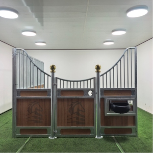 Stalla Portatile per Cavalli Zincata a Caldo per Uso Agricolo, Costruzione Robusta con Tetto, per Centri di Addestramento e Cortili Privati per Cavalli Weisien <span class=keywords><strong>VSN</strong></span> - Product Image 5