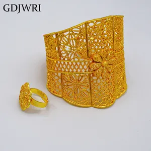 Pulseira de ouro com anel conjuntos de pulseira fornecedor na china br69