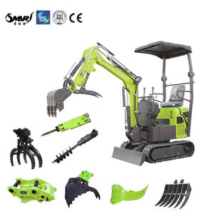 Miniexcavadora Compacta Multifunción de 1 y 2 Toneladas con 1 Año de Garantía y Envío Gratis en América - Product Image 1