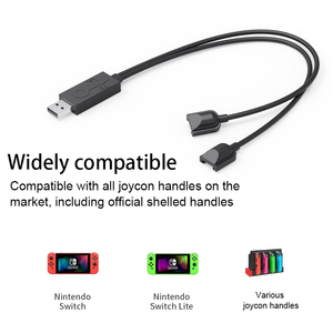 Câble de charge pour <span class=keywords><strong>manette</strong></span> Joycon, compatible avec la Nintendo <span class=keywords><strong>Switch</strong></span>, <span class=keywords><strong>manette</strong></span> gauche et droite, cordon de charge - Product Image 4