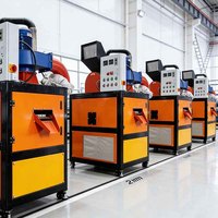 Mini granulateur de câbles pour petites entreprises, broyeur de fils de cuivre à haut rendement et équipement de recyclage