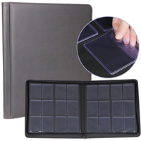 Classeurs pour cartes de baseball en cuir PU à 252 pochettes, classeurs de cartes de baseball à 9 pochettes