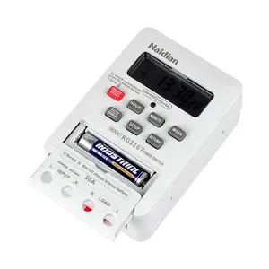 Naidian Werk Großhandel Schlussverkauf Digitaler KG316T Zeitmesser-Schalter elektrischer Zeitschalter mit abnehmbarer Batterie