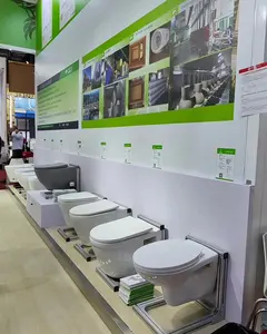 मेडयाग फैक्टरी 300 मिमी सिफोन शीर्ष दोहरी फ्लश 2 पीसी शौचालय कटोरे इनदोरो सिरेमिक