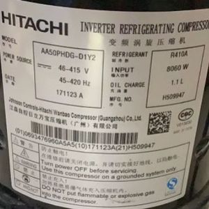 คอมเพรสเซอร์ทำความเย็นอินเวอร์เตอร์ HYZL รุ่น DA65PHDG D1Y2 9000W ใช้สารทำความเย็น R410A สำหรับเครื่องปรับอากาศและห้องเย็น - Product Image 2
