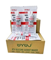 RTV Gris Silicone Pour Auto Pompe Adhésif Silicone Mastic Joint Maker 85g 100% Silicone