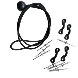 Corde d'ancrage pour kayak, cordon en nylon avec clips en C et vis, accessoire pour kayak, utilisation en lac et en rivière, durable - Product Image 5