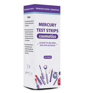 Bandes de test au mercure, 30 bandes pour la détection du mercure dans les rouges à lèvres, les fonds de teint, les fards à paupières et les crèmes blanchissantes - Product Image 2