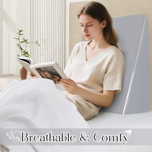 Cuscino a cuneo triangolare per dormire, per il recupero post-operatorio e il sollievo dal <span class=keywords><strong>reflusso</strong></span> acido - Product Image 4
