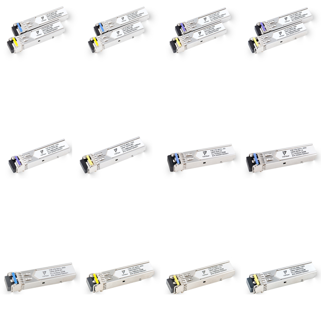 SFP 155M 2km 20km 40km 80km 120km 160km 200km WDM Duplex DDM Factory Compatible Fiber Optical Transceiver OEM SFP Module Price