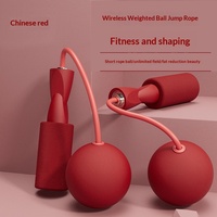 Corde à sauter lestée sans fil pour brûler les graisses, amincir, fitness, musculation, santé, massage - Adultes, étudiants