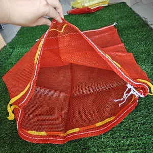 Bolsa de red de PP para verduras, bolsa de malla para patatas, ajo, fruta, naranja, leña, cebollas rojas, leno - Product Image 1