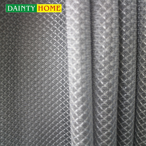 Nuovo Design a griglia in filo <span class=keywords><strong>grigio</strong></span> <span class=keywords><strong>argento</strong></span> ordito in pizzo tenda <span class=keywords><strong>tende</strong></span> da finestra semplici tessuti per <span class=keywords><strong>tende</strong></span> - Product Image 1