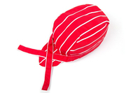 Casquette de chef à nouer, respirante, pour la cuisine, pour femmes et hommes