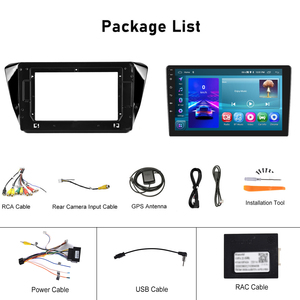 Podofo 2DIN <span class=keywords><strong>Android</strong></span> 10.1 "2 + 32 Gam Xe Stereo cho Skoda tuyệt vời 2015 Carplay & <span class=keywords><strong>Android</strong></span> tự động GPS Wifi FM RDS BT - Product Image 6